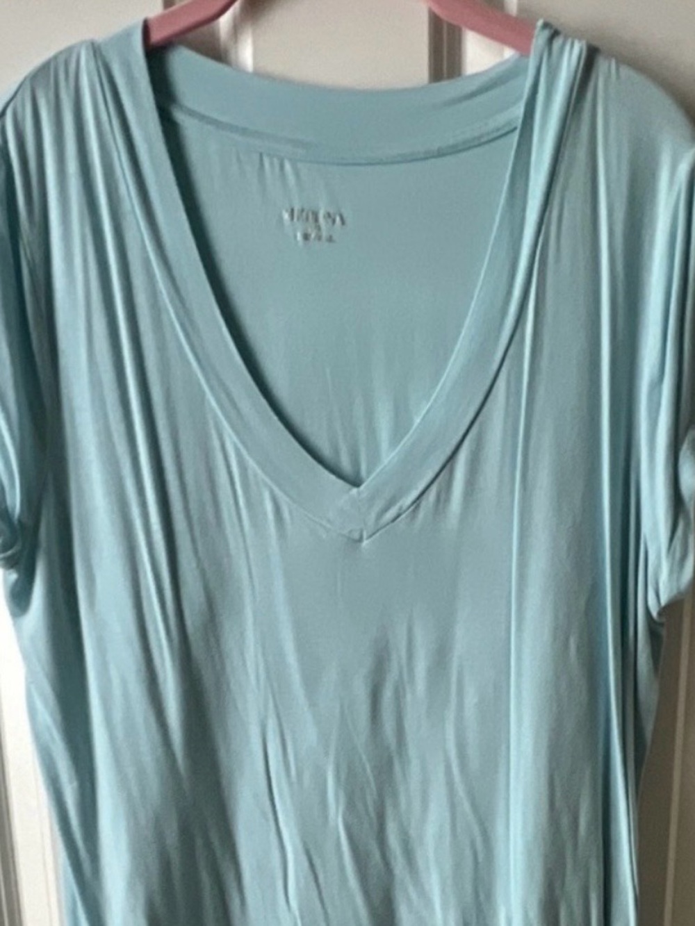Merona Mint Blue V-Neck Tee